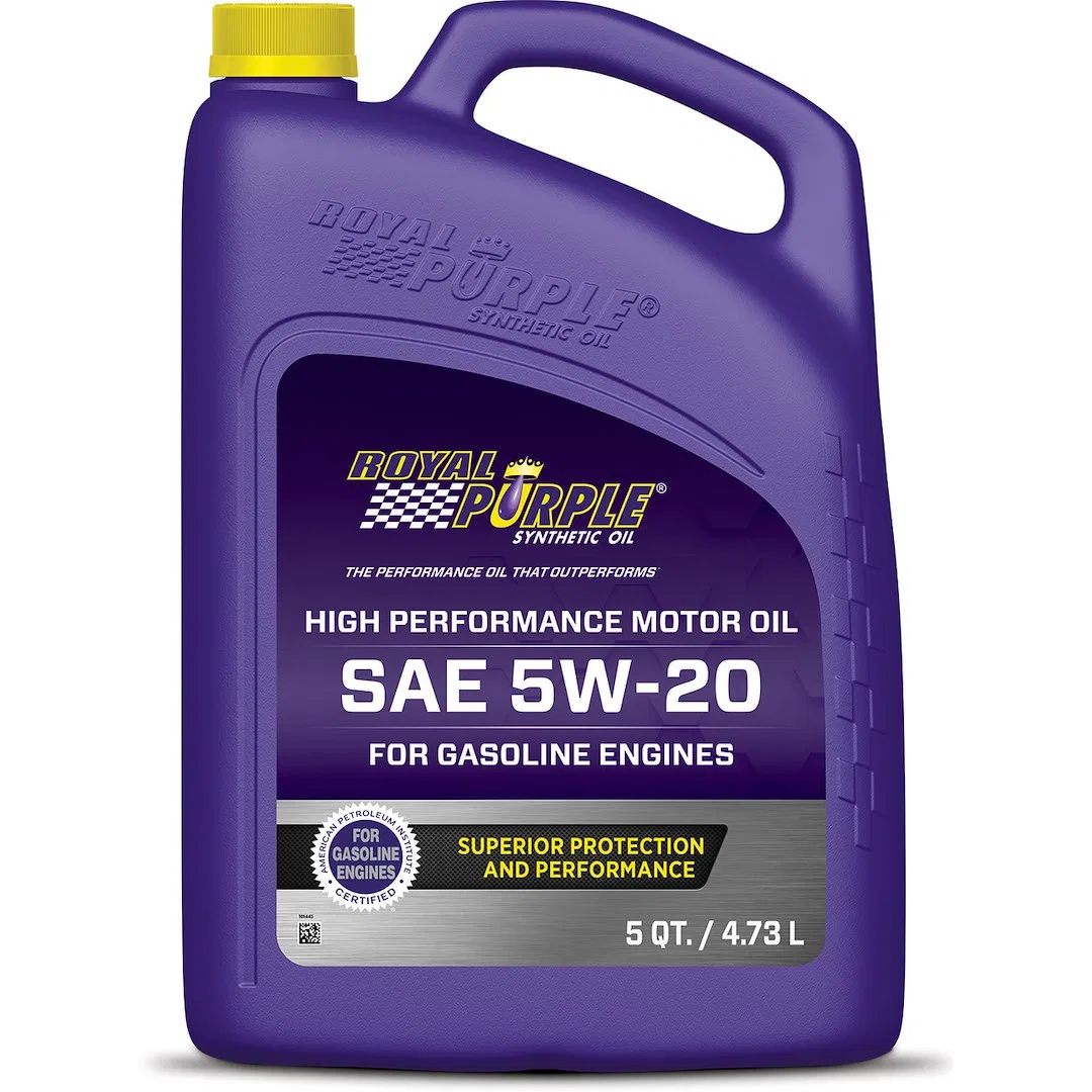 51520 – ROYAL PURPLE Oil, SAE 5W-20 Synthetic 5 Quart Bottle Single